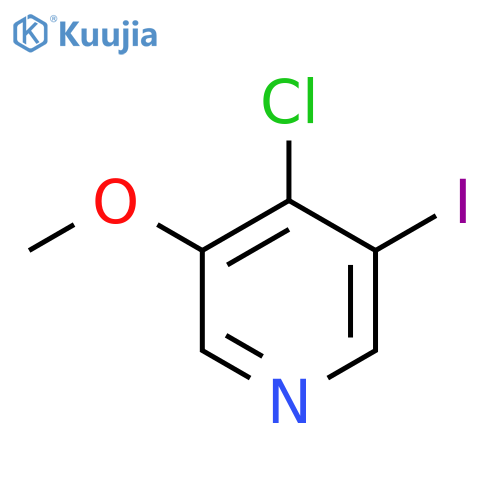 4-Chloro-3-iodo-5-methoxypyridine structure