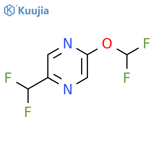 5-(Difluoromethoxy)-2-(difluoromethyl)pyrazine structure