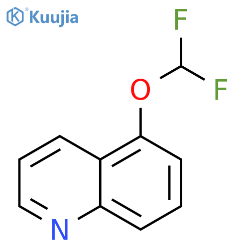 5-(difluoromethoxy)quinoline structure