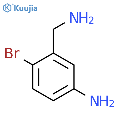 5-Amino-2-bromobenzylamine structure