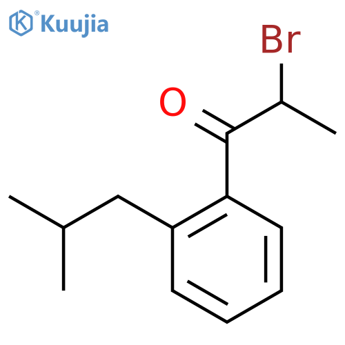 2-Bromo-2'-iso-butylpropiophenone structure
