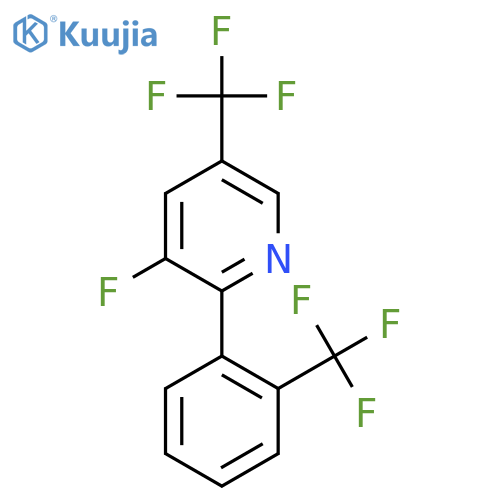 3-Fluoro-5-(trifluoromethyl)-2-(2-(trifluoromethyl)phenyl)pyridine structure