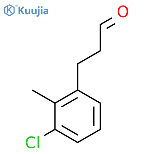 3-(3'-Chloro-2'-methylphenyl)propionaldehyde structure