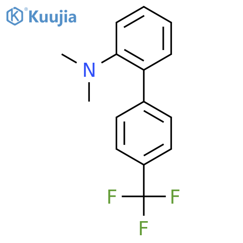 Dimethyl-(4'-(trifluoromethyl)biphenyl-2-yl)-amine structure