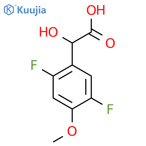 2,5-Difluoro-4-methoxymandelic acid structure
