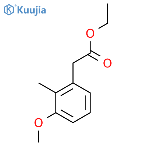 Ethyl 3-methoxy-2-methylphenylacetate structure