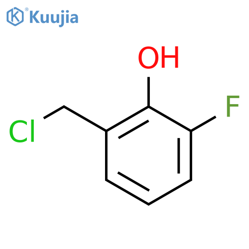2-(Chloromethyl)-6-fluorophenol structure