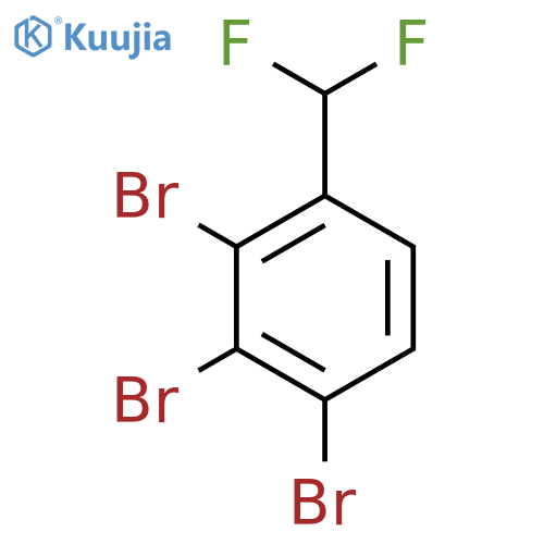 2,3,4-Tribromo(difluoromethyl)benzene structure