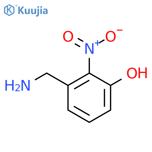 3-Hydroxy-2-nitrobenzylamine structure
