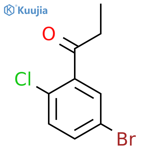 5'-Bromo-2'-chloropropiophenone structure