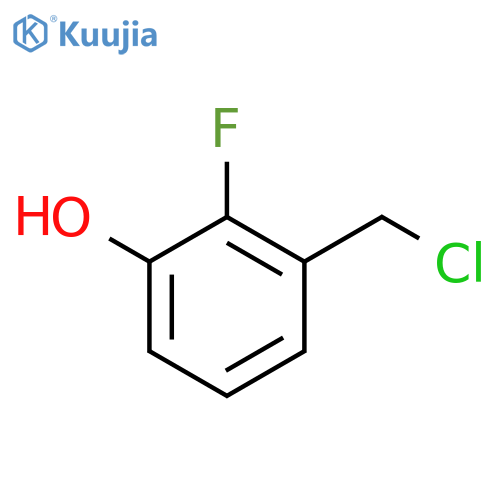 3-(Chloromethyl)-2-fluorophenol structure