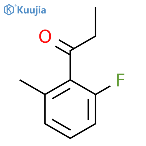 2'-Fluoro-6'-methylpropiophenone structure