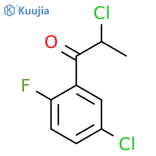 2,5'-Dichloro-2'-fluoropropiophenone structure