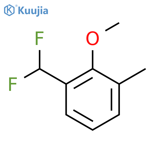 3-(Difluoromethyl)-2-methoxytoluene structure