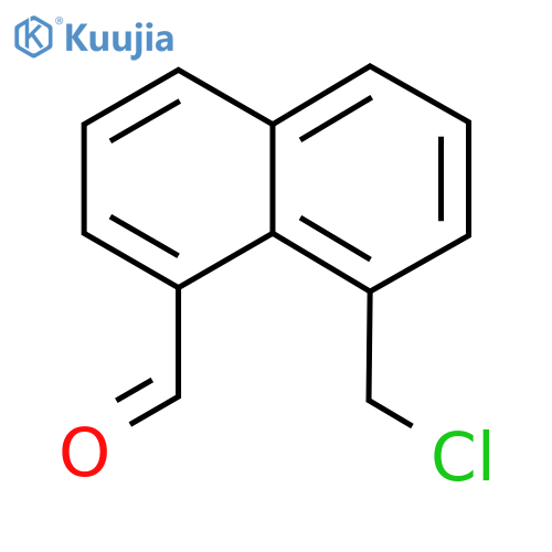 8-(Chloromethyl)naphthalene-1-carbaldehyde structure