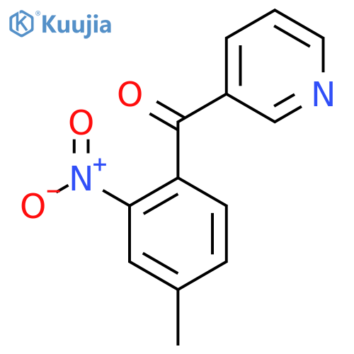 3-(4-Methyl-2-nitrobenzoyl)pyridine structure