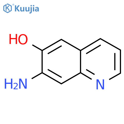 7-Aminoquinolin-6-ol structure