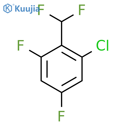 2-Chloro-4,6-difluoro(difluoromethyl)benzene structure
