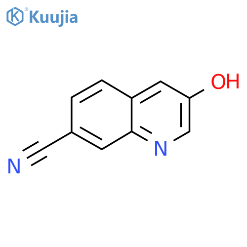 7-Cyano-3-hydroxyquinoline structure