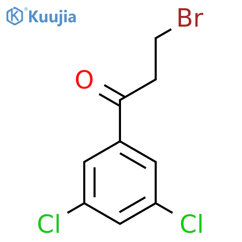 3-Bromo-3',5'-dichloropropiophenone structure