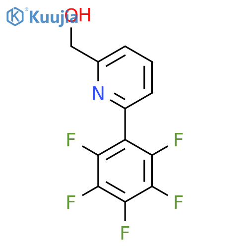 6-(Perfluorophenyl)pyridine-2-methanol structure