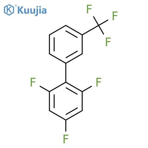 2,4,6-Trifluoro-3'-(trifluoromethyl)biphenyl structure