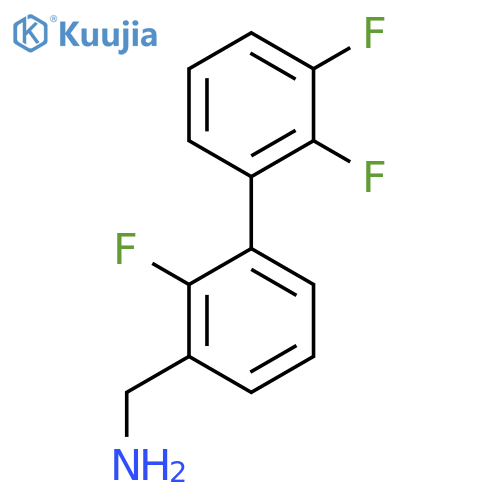 C-(2,2',3'-Trifluorobiphenyl-3-yl)-methylamine structure