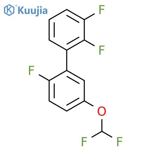 5'-(Difluoromethoxy)-2,3,2'-trifluorobiphenyl structure