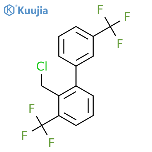 3,3'-Bis(trifluoromethyl)-2-chloromethylbiphenyl structure