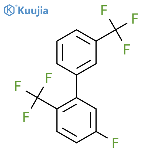 2,3'-Bis(trifluoromethyl)-5-fluorobiphenyl structure