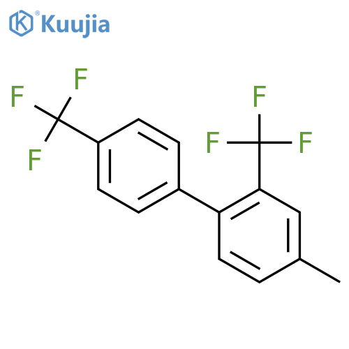 2,4'-Bis(trifluoromethyl)-4-methylbiphenyl structure
