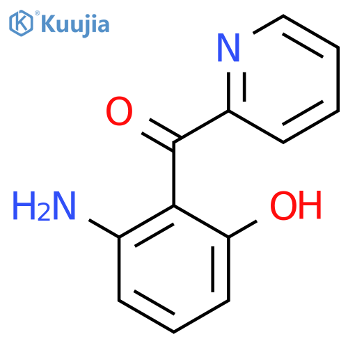 2-(2-Amino-6-hydroxybenzoyl)pyridine structure