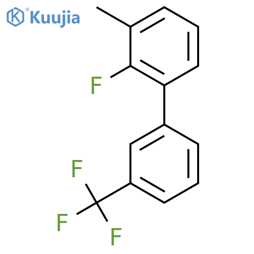 2-Fluoro-3-methyl-3'-(trifluoromethyl)biphenyl structure