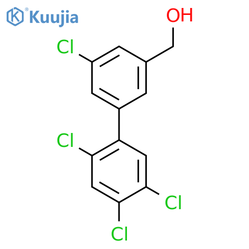5,2',4',5'-Tetrachlorobiphenyl-3-methanol structure