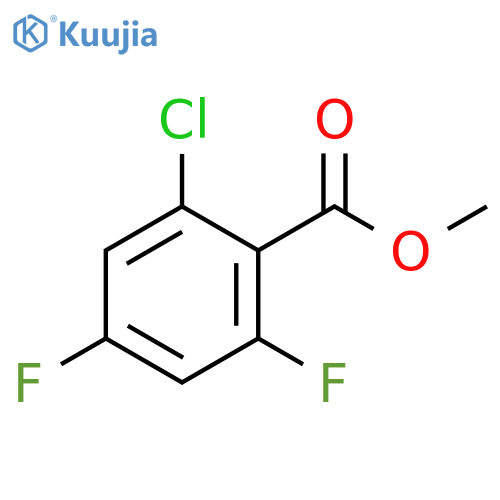 methyl 2-chloro-4,6-difluorobenzoate structure