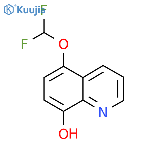 5-(Difluoromethoxy)-8-hydroxyquinoline structure