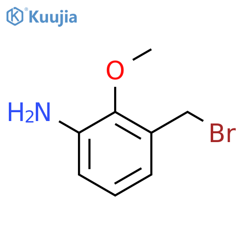 3-Amino-2-methoxybenzyl bromide structure