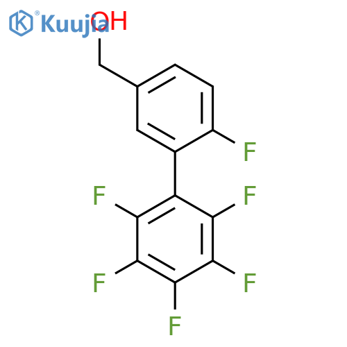 6,2',3',4',5',6'-Hexafluorobiphenyl-3-methanol structure