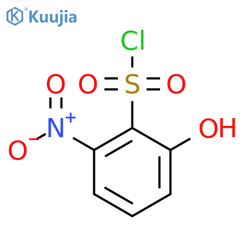 2-Hydroxy-6-nitrobenzenesulfonyl chloride structure
