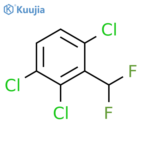 2,3,6-Trichloro(difluoromethyl)benzene structure