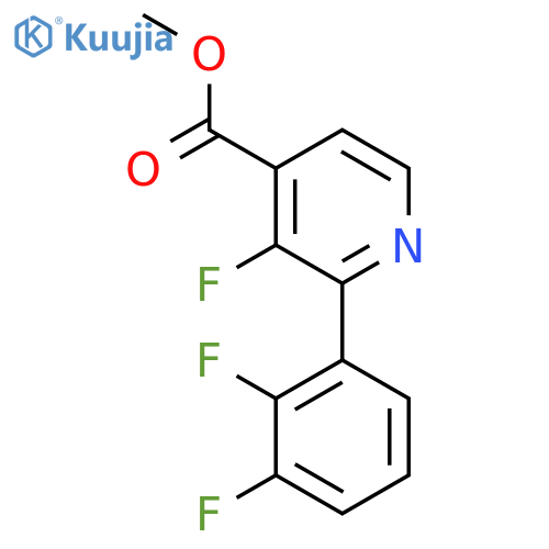 Methyl 2-(2,3-difluorophenyl)-3-fluoroisonicotinate structure
