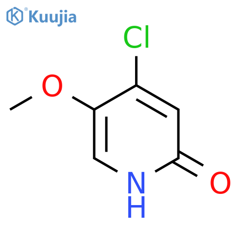 4-Chloro-2-hydroxy-5-methoxypyridine structure