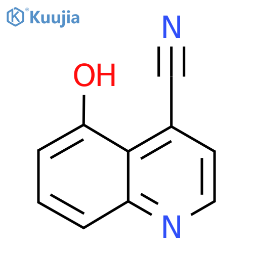 4-Cyano-5-hydroxyquinoline structure