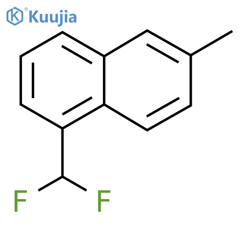 1-(Difluoromethyl)-6-methylnaphthalene structure