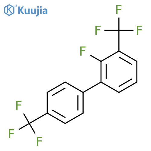 3,4'-Bis(trifluoromethyl)-2-fluorobiphenyl structure