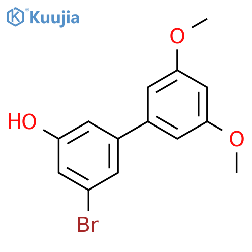 3-Bromo-5-(3,5-dimethoxyphenyl)phenol structure