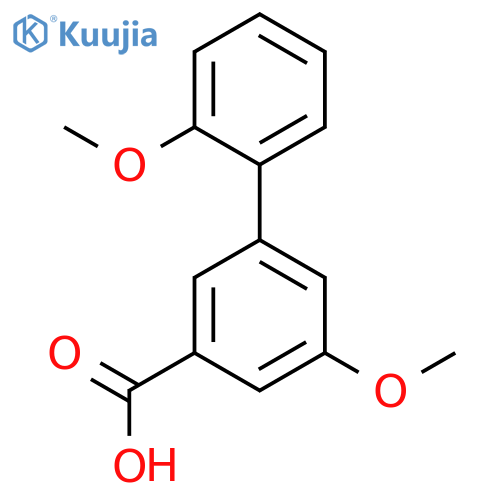 5-Methoxy-3-(2-methoxyphenyl)benzoic acid structure