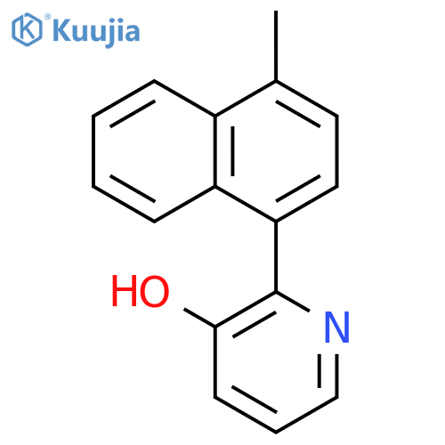 2-(Naphthalen-1-yl)pyridin-3-ol structure