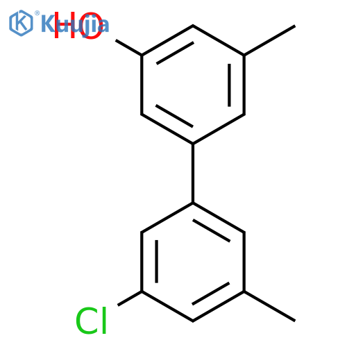5-(3-Chloro-5-methylphenyl)-3-methylphenol structure