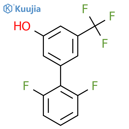 5-(2,6-Difluorophenyl)-3-trifluoromethylphenol structure